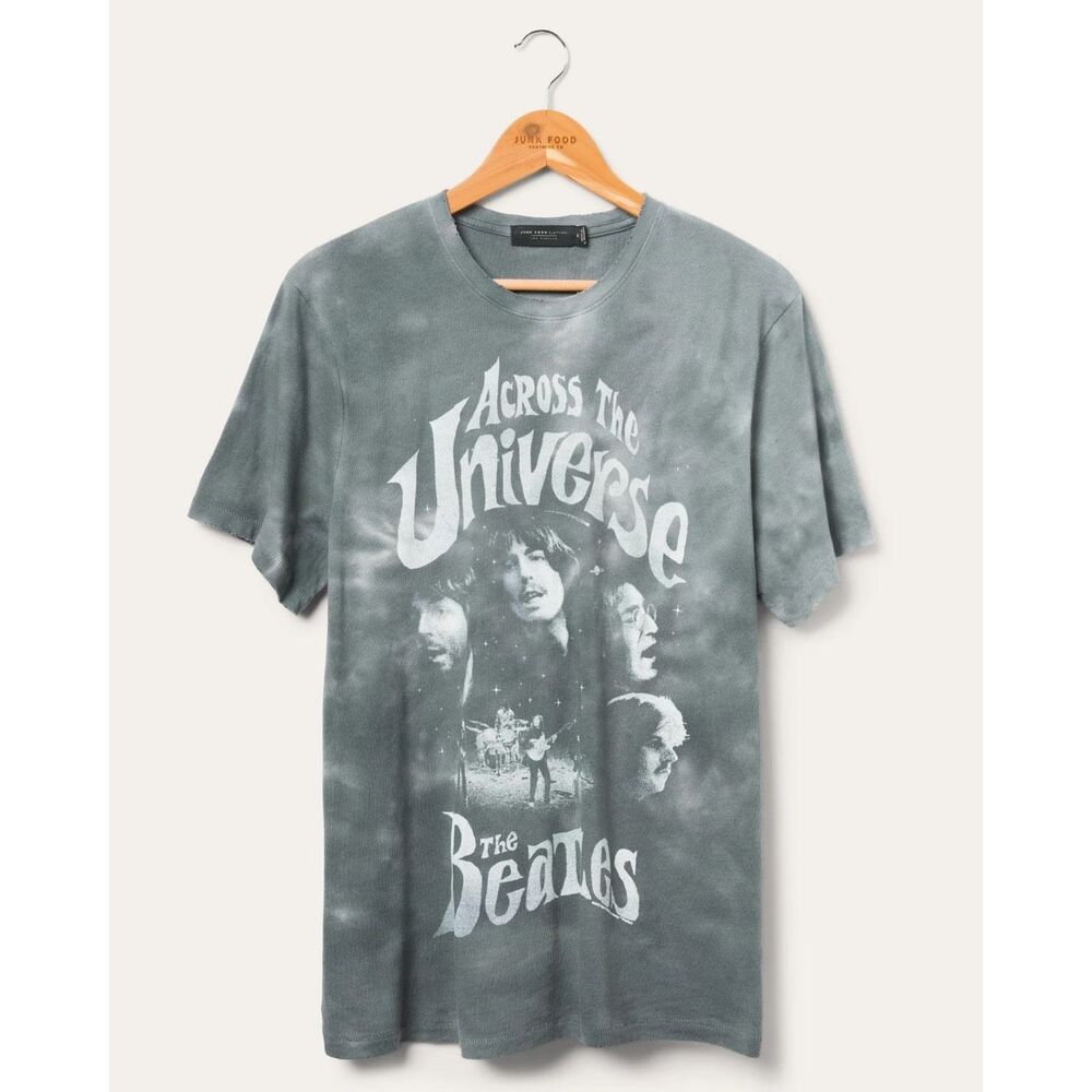 Free People x Junk Food The Beatles Across The Universe Graphic Tee Small NEW